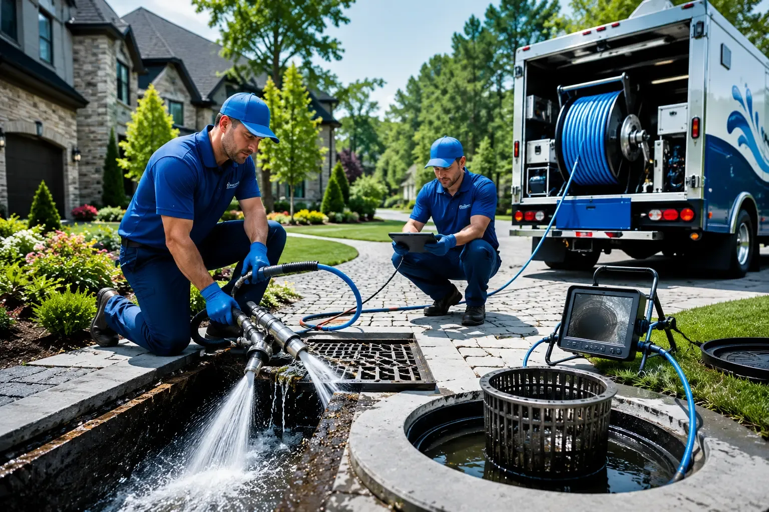 Local outdoor drain cleaning professionals in Trexlertown, PA